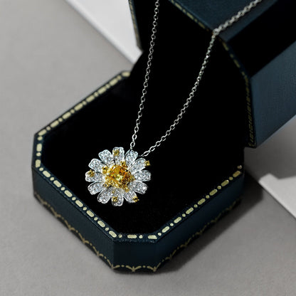 [GALE]Exquisite Daisy Necklace