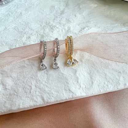 [GALE]Luxurious Geometric Drop Earrings