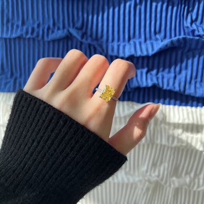 [GALE]4.0 Carat Luxurious Engagement Ring