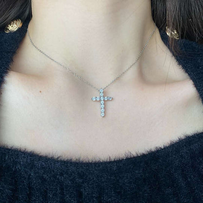 [GALE]Unique Cross Shape Necklace