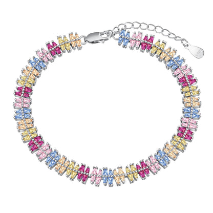 [GALE]Sparkling Exquisite Multi Cut Party Bracelet