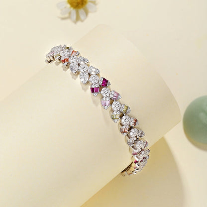 [GALE]Dainty Exquisite Flower Shape Daily Bracelet