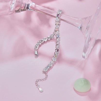 [GALE]Dazzling Radiant Multi Cut Daily Bracelet