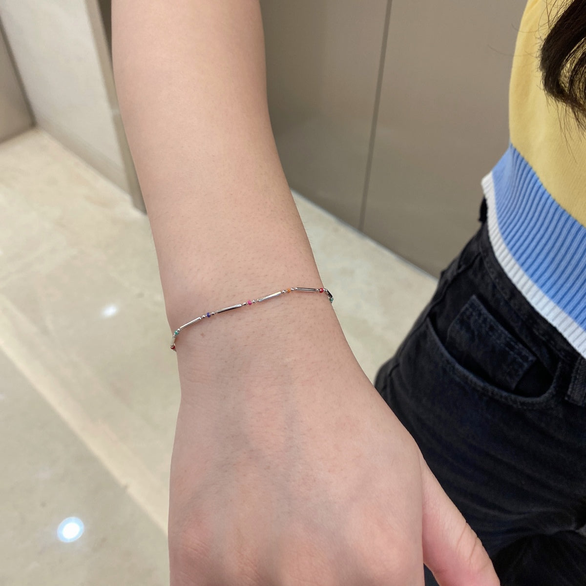 [GALE]Unique Colorful Daily Bracelet