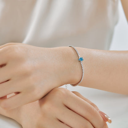 [GALE]0.75 Carat Exquisite Oval Cut Daily Bracelet