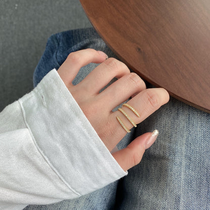 [GALE]Unique Vibrant Entangle Daily Ring