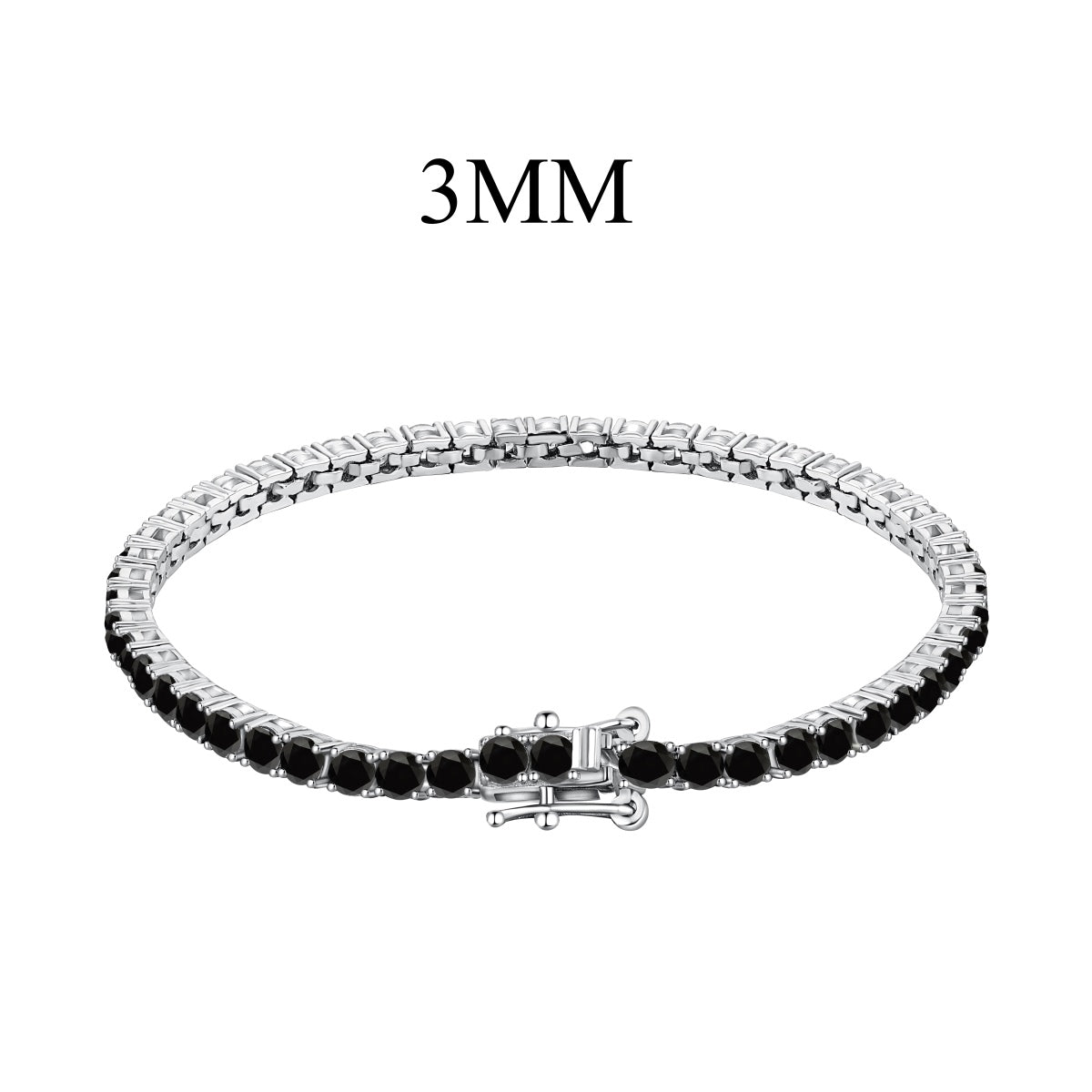 [GALE]Radiant Colorful Round Cut Party Bracelet