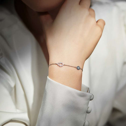 [GALE]Gost Shape & Round Shape Necklace