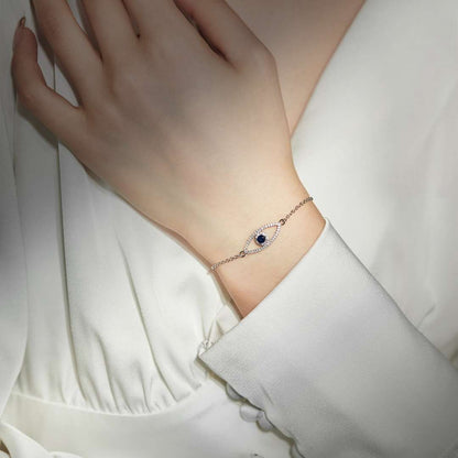 [GALE]Devil's Eye Hollow Design Bracelet