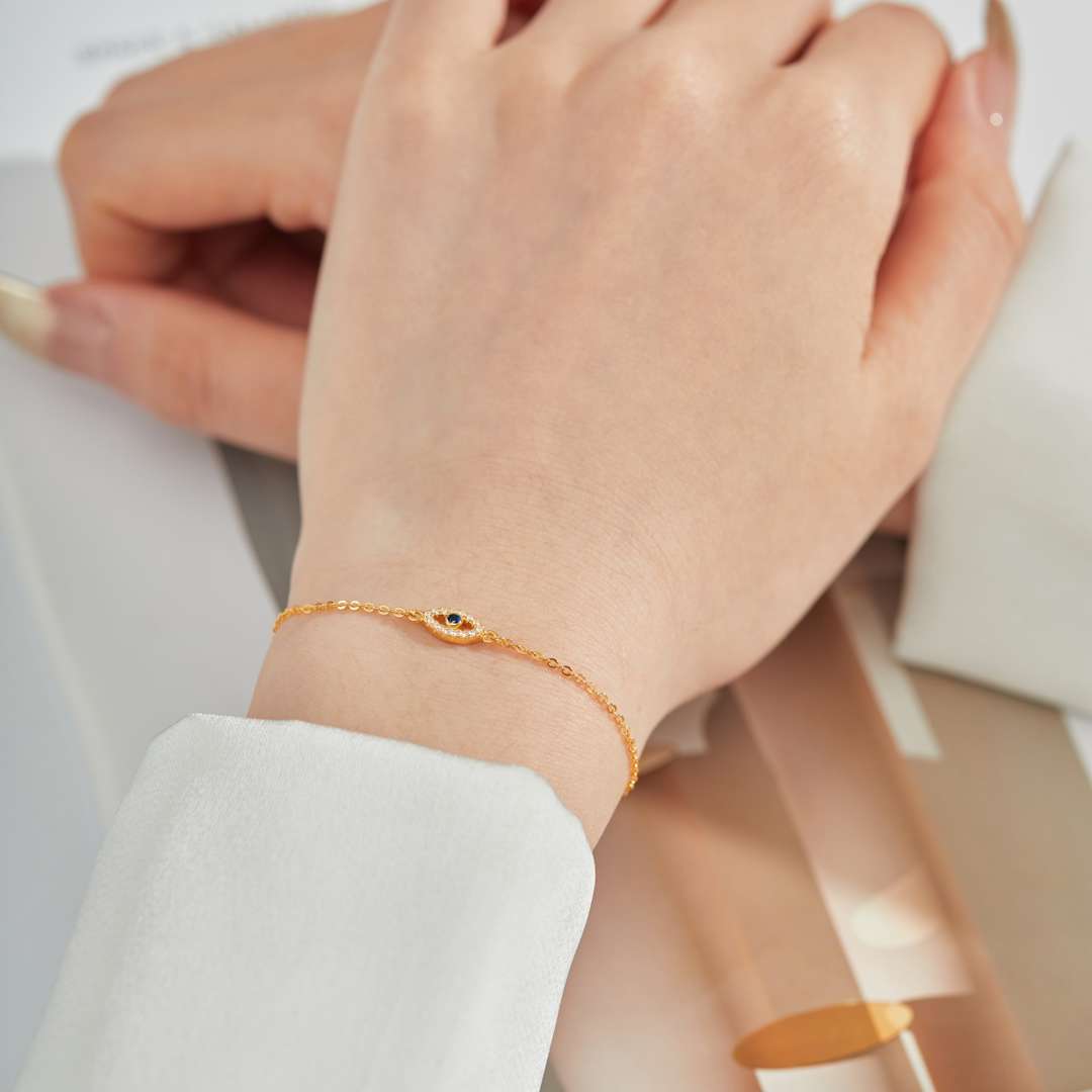 [GALE] Halskette in Form des Bösen Blicks