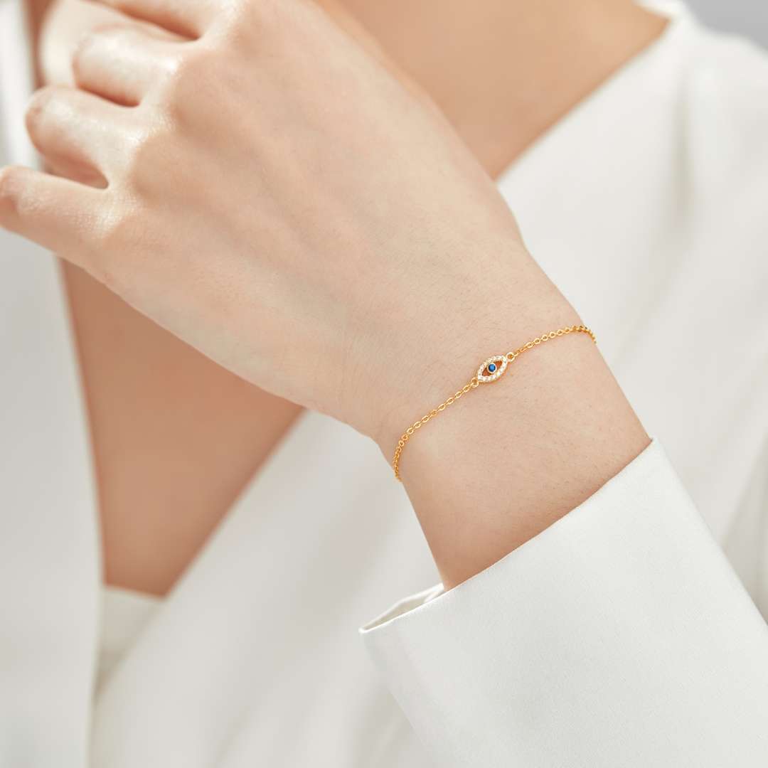 [GALE] Halskette in Form des Bösen Blicks