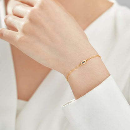 [GALE] Halskette in Form des Bösen Blicks