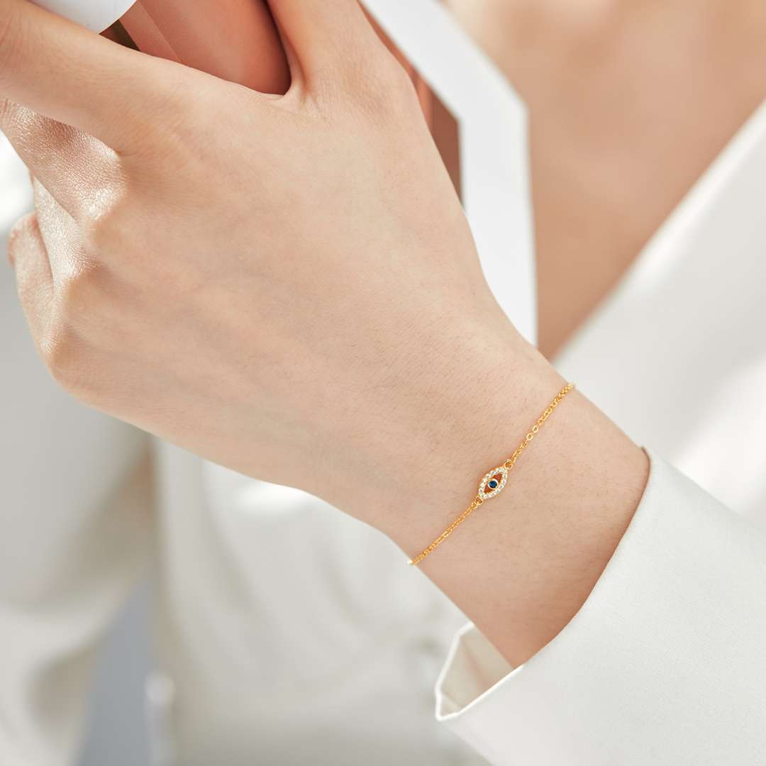 [GALE] Halskette in Form des Bösen Blicks