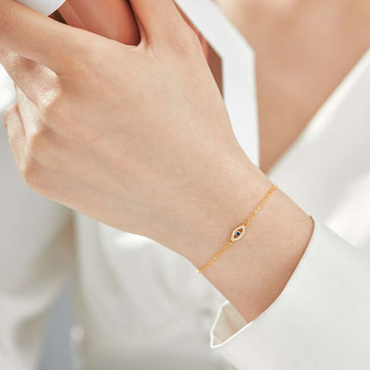 [GALE] Halskette in Form des Bösen Blicks