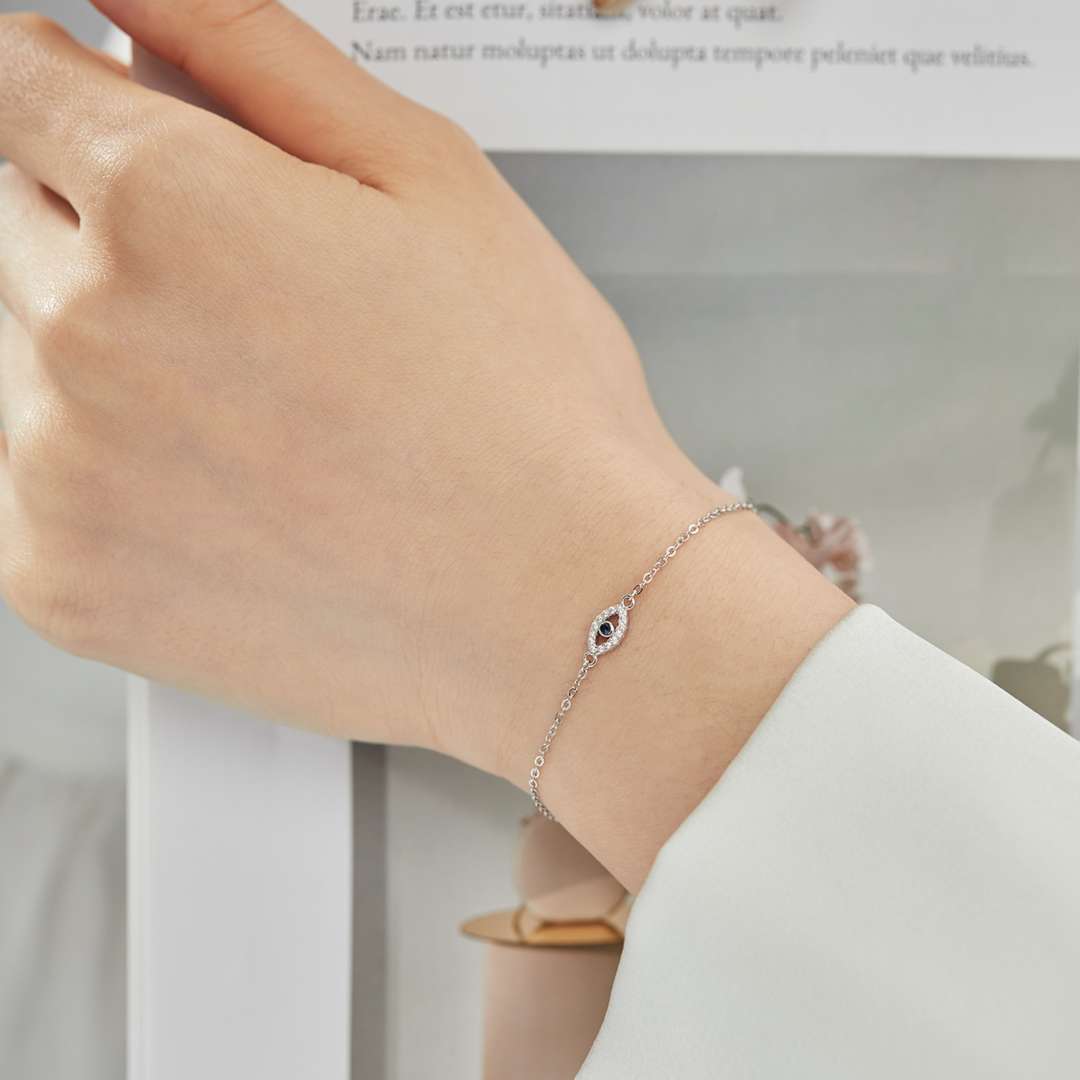 [GALE] Halskette in Form des Bösen Blicks