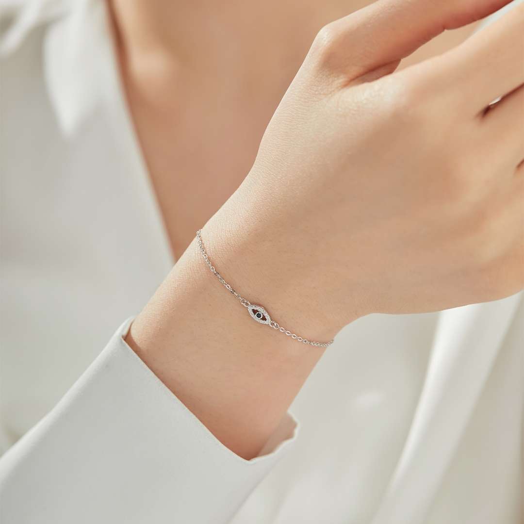 [GALE] Halskette in Form des Bösen Blicks