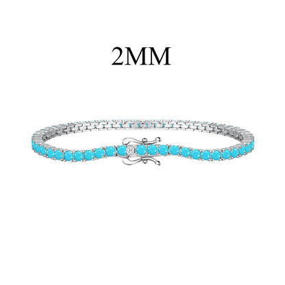 [GALE]Dazzling Exquisite Round Cut Daily Bracelet