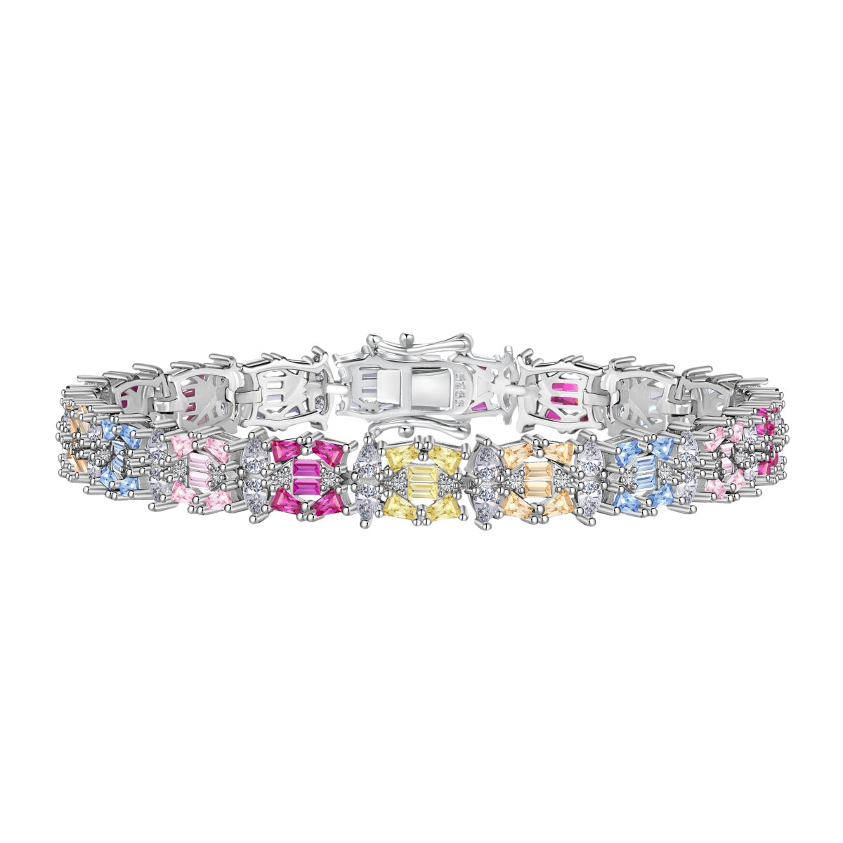 [GALE]Delicate Colorful Multi Cut Party Bracelet