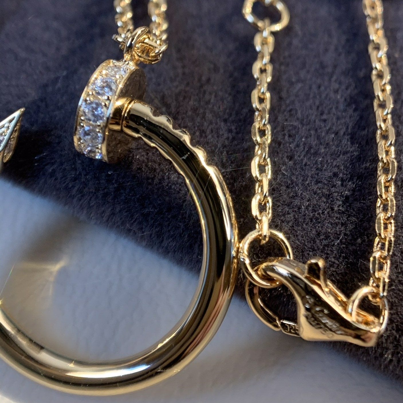 [GALE]JUSTE ネックレス ピンクゴールド