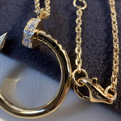 [GALE]JUSTE ネックレス ピンクゴールド