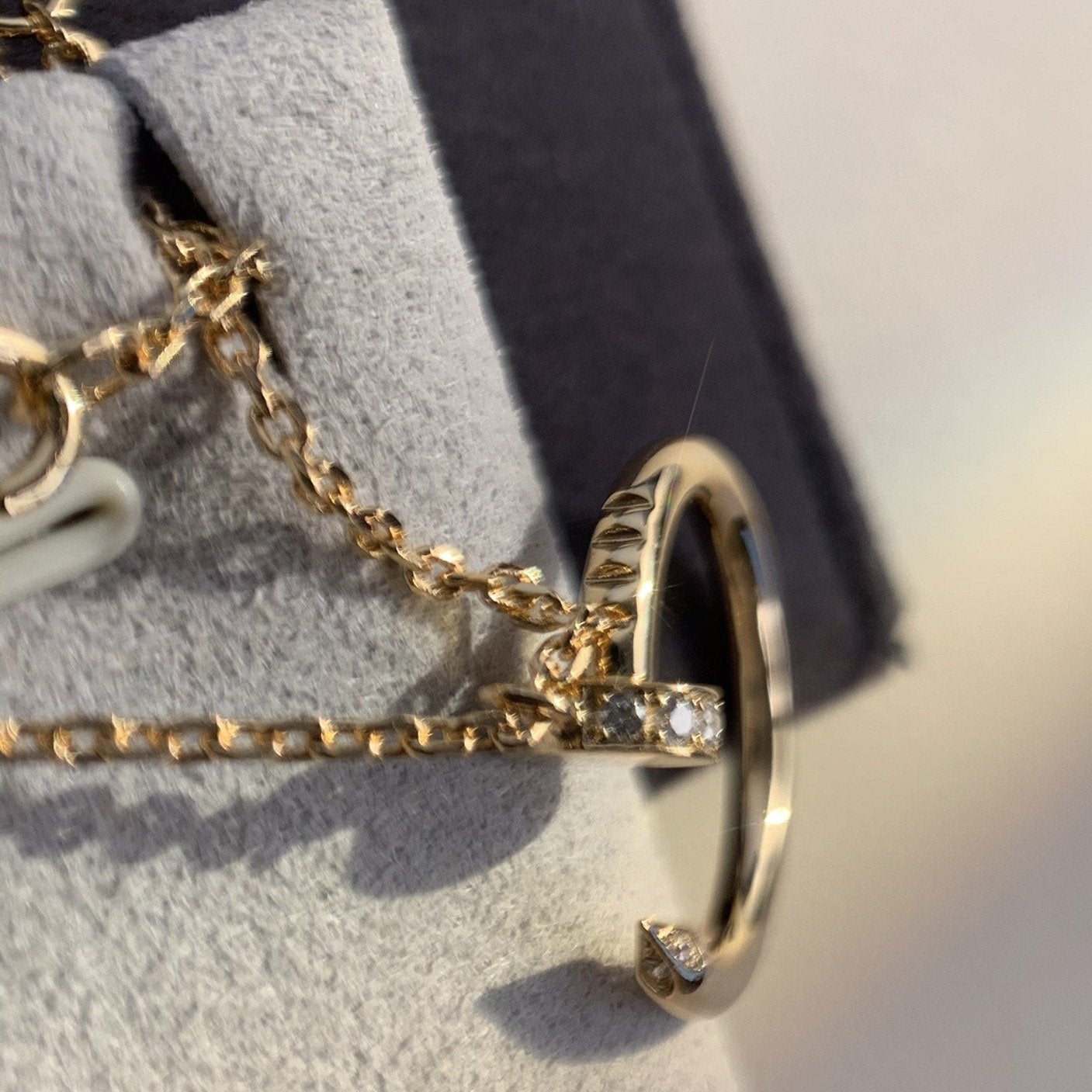 [GALE]JUSTE ネックレス ピンクゴールド