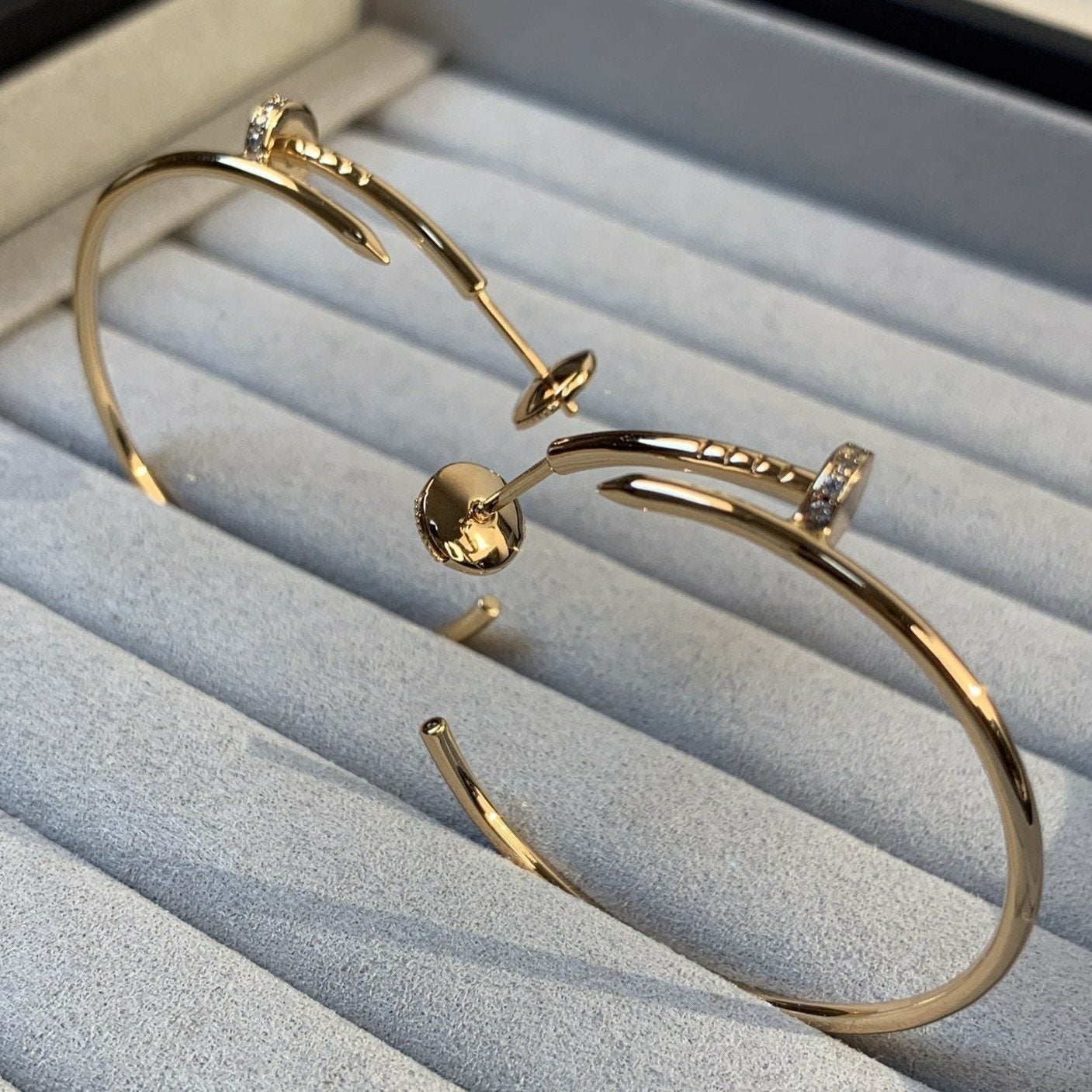 [GALE] JUSTE OHRRINGE GOLD DIAMANTEN 1,8 MM 