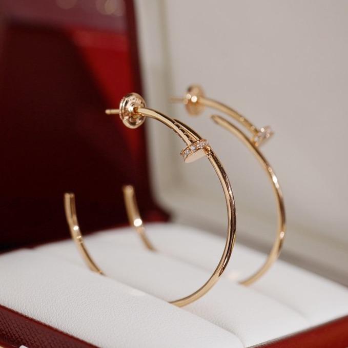 [GALE]JUSTE イヤリング ダイヤモンド 1.8mm 