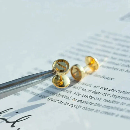 [GALE] LOVE OHRRINGE GOLD 10MM