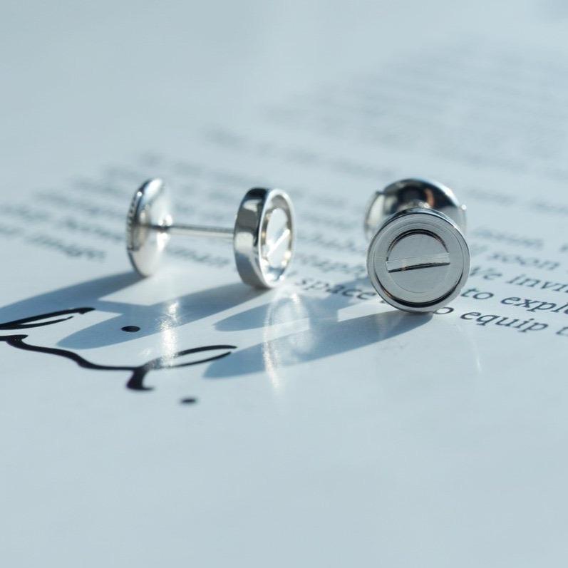 [GALE] LOVE OHRRINGE SILBER 10MM