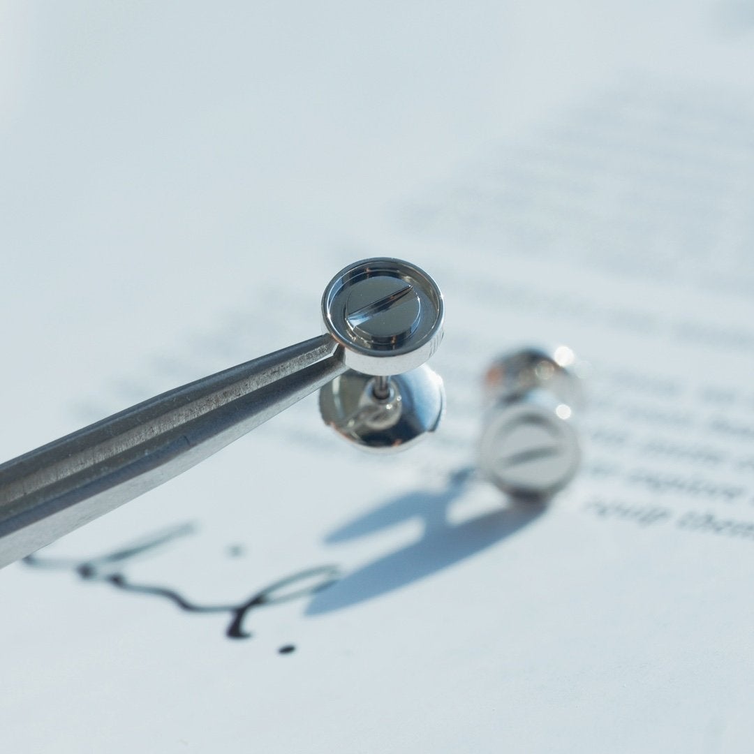 [GALE] LOVE OHRRINGE SILBER 10MM