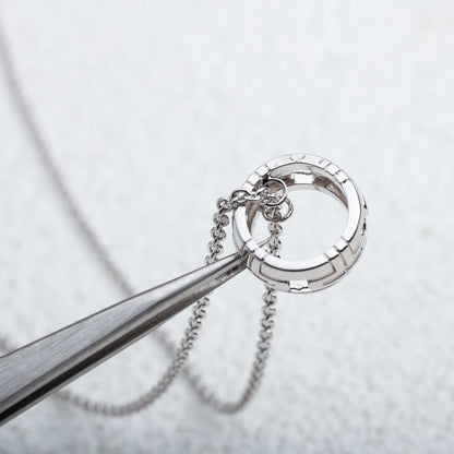 [GALE]PARENTESI NECKLACE SILVER
