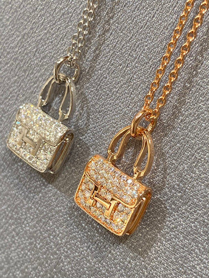 [GALE]CONSTANCE PEDANT DIAMOND NECKLACE