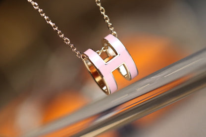 [GALE]POP H PEDANT PINK GOLD
