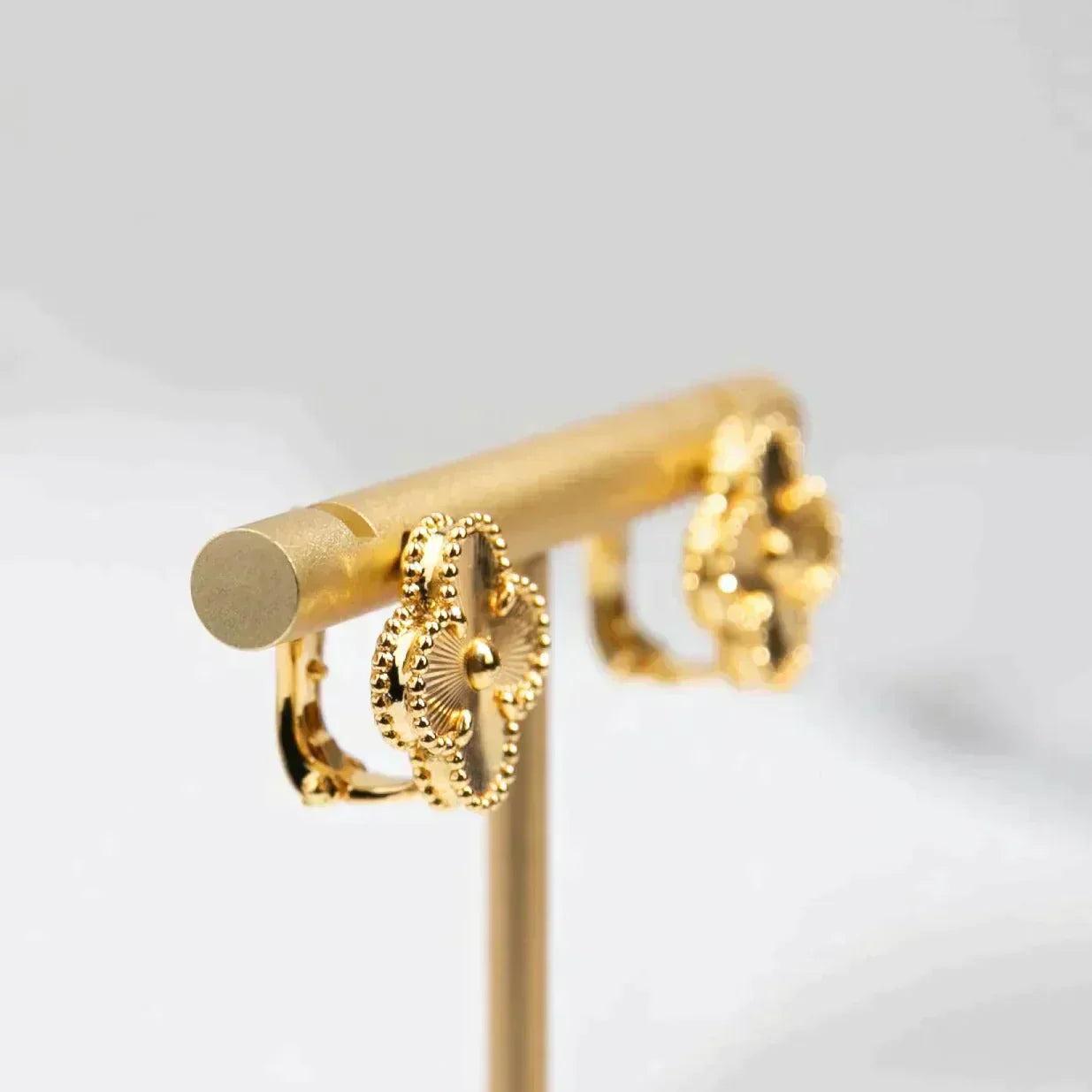 [GALE]CLOVER MEDIUM 1 MOTIFS LASER-OHRRINGE