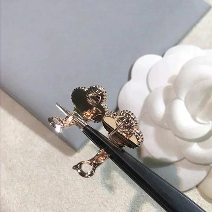 [GALE]CLOVER MEDIUM 1 MOTIFS PINK POP DIAMOND OHREN