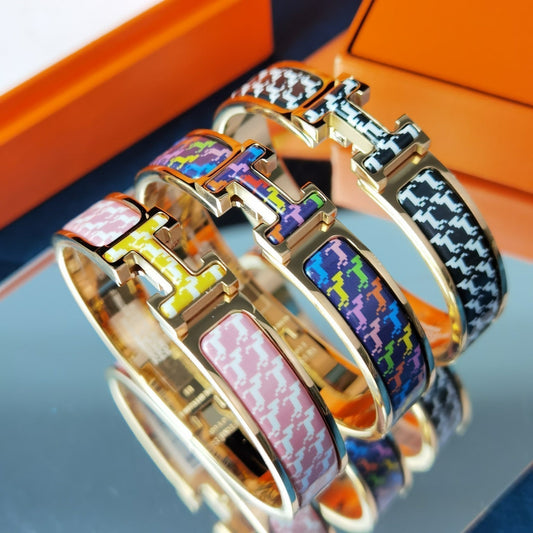 [ゲイル]H ホース ブレスレット 12mm