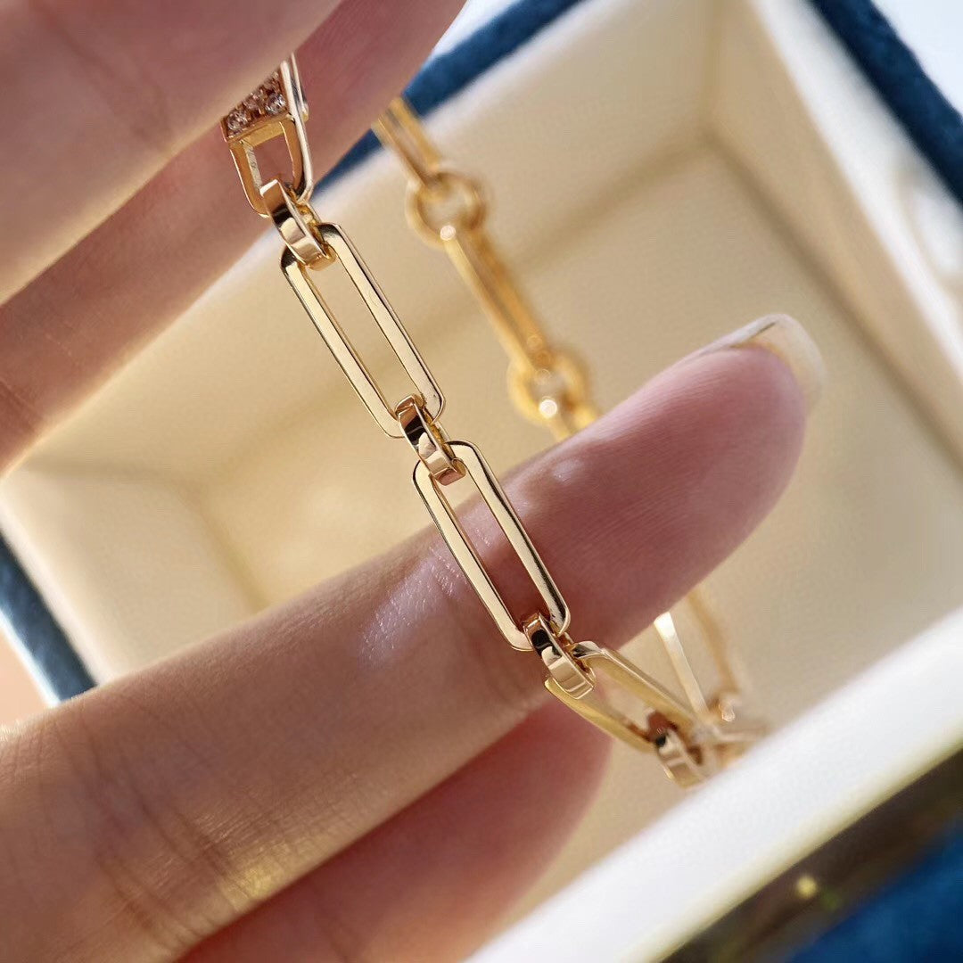 [GALE] KETTENARMBAND, KLEINES MODELL, DIAMANT