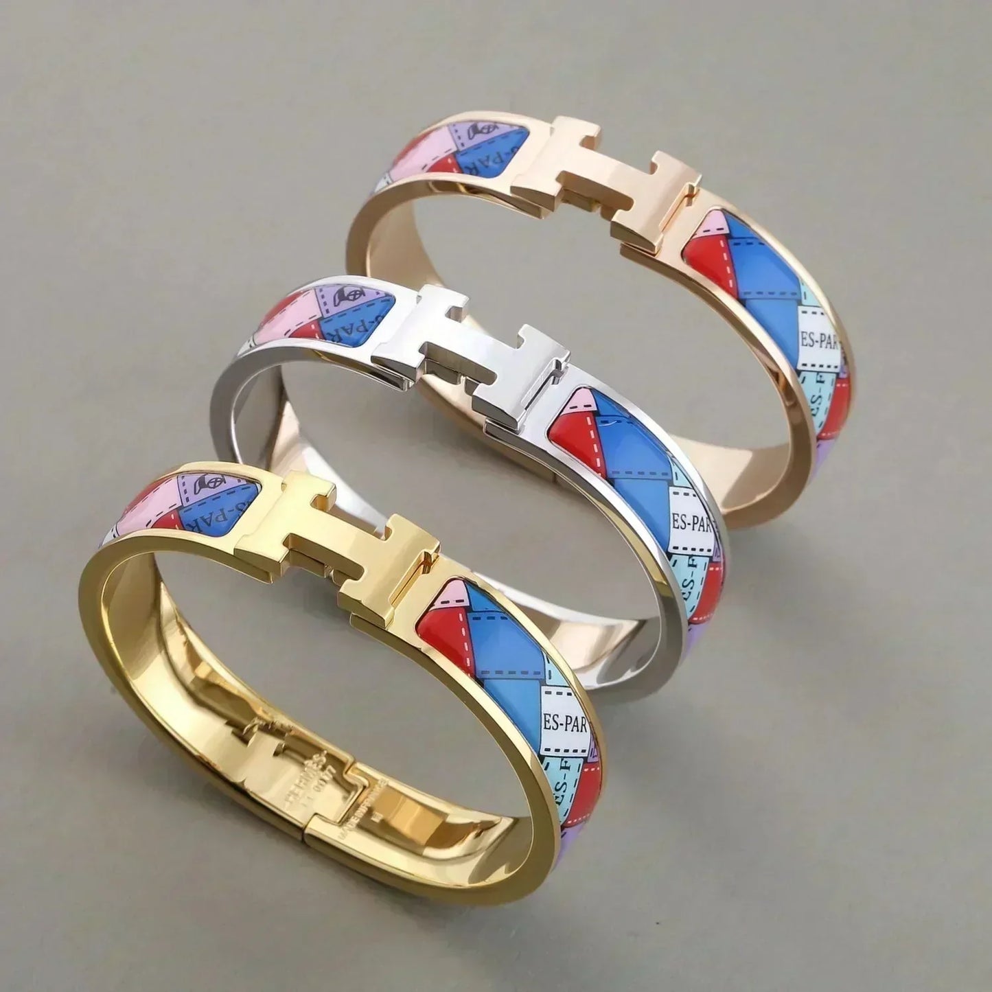 [GALE]H Armband mit gepunktetem Rand, 12 mm