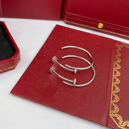 [GALE]JUSTE イヤリング フルダイヤモンド 1.8mm