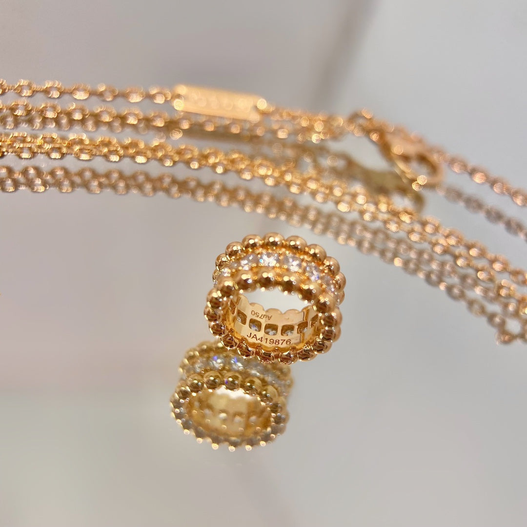 [ゲイル]パーリー ダイヤモンドネックレス