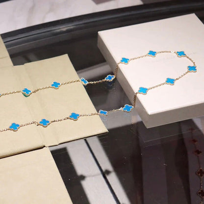 [ゲイル]クローバー 20モチーフ ターコイズゴールド