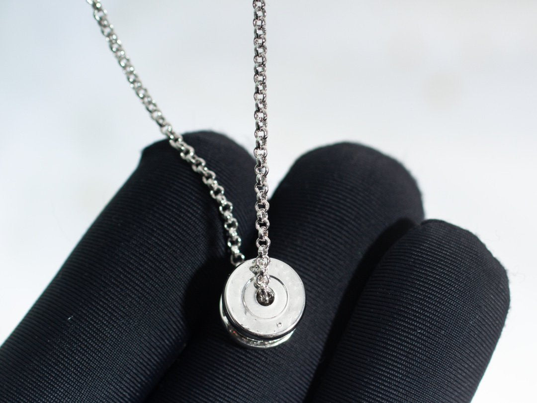 [GALE]ZERO 1 SILVER DIAMOND NECKLACE