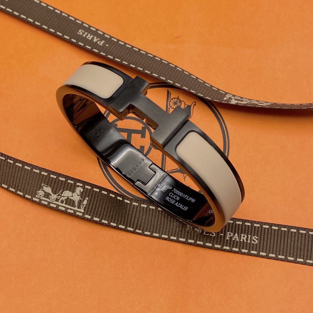 [GALE]H ARMBAND 12MM SCHWARZ BEIGE KERAMIK