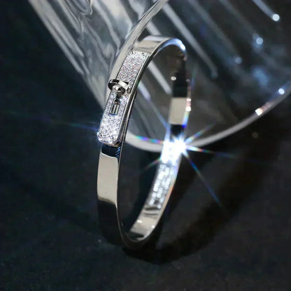 [GALE]KELLY SILVER DIAMOND BRACELET