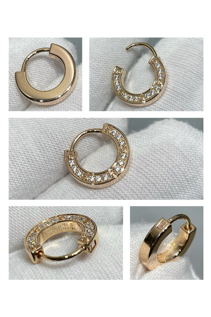 [ゲイル]ラブ ダイヤモンド イヤリング