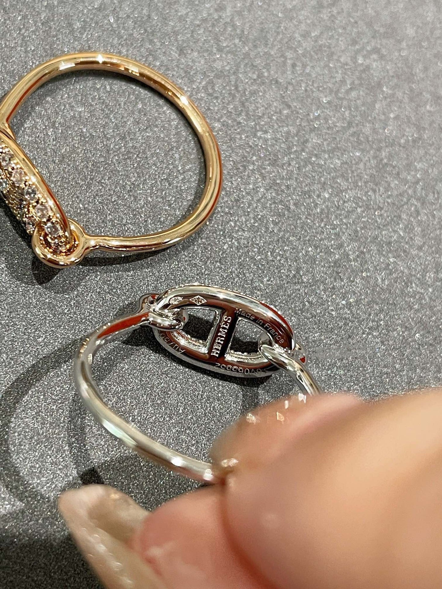 [GALE]RONDE KLEINER DIAMANTRING