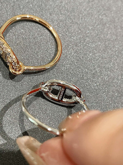 [GALE]RONDE KLEINER DIAMANTRING