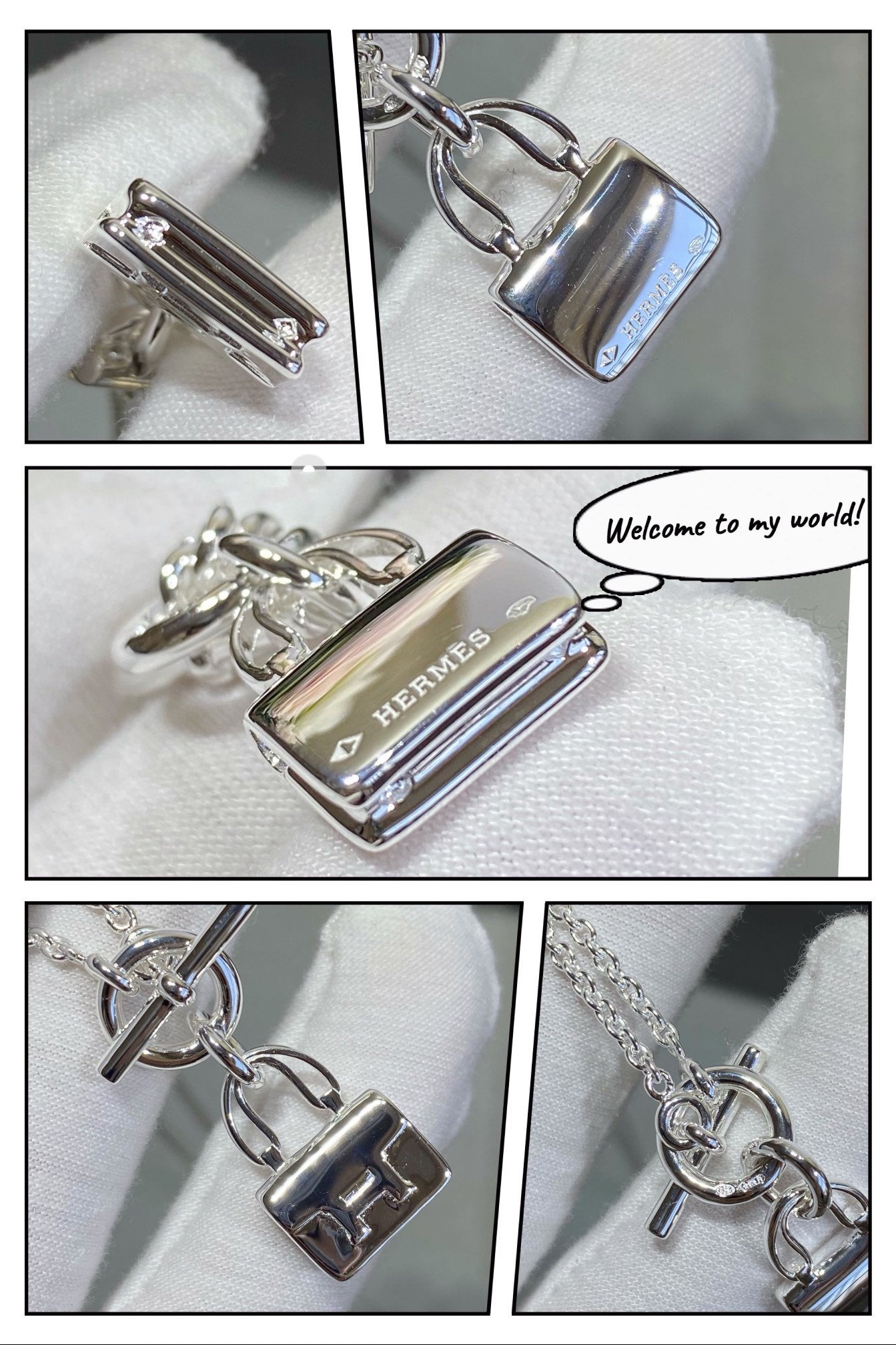 [GALE]CONSTANCE PEDANT SILVER NECKLACE