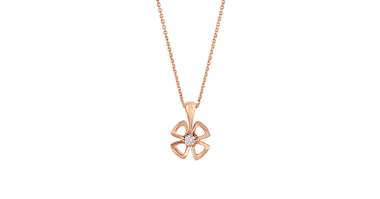[GALE]FIOREVER NECKLACE DIAMOND CENTER