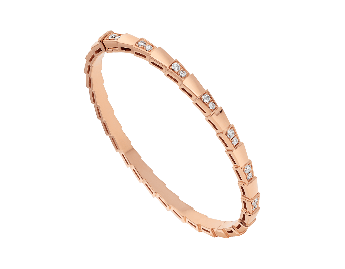 [GALE]SERPENTI SMALL BRACELET PINK GOLD DIAMOND